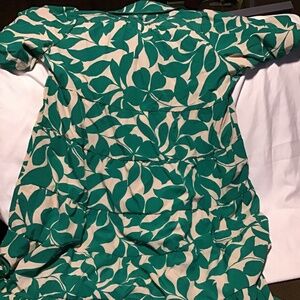 Umgee+ Green White Dress. Women’s 2XL